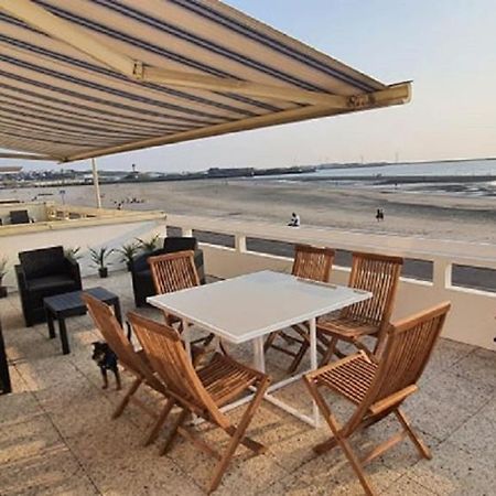 Superbe Appartement Avec Terasse Face A La Mer Μπουλόν-Σιρ-Μερ Εξωτερικό φωτογραφία